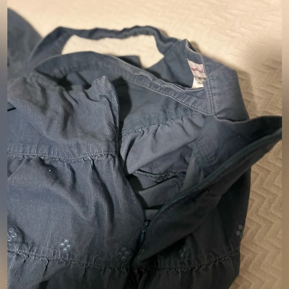 American Girl Everyday Play Blue Corduroy Jumper size 10